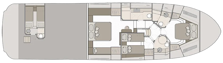 Charter a 20.11m Motor Yacht Beneteau Monte Carlo 66 in Palma de Mallorca