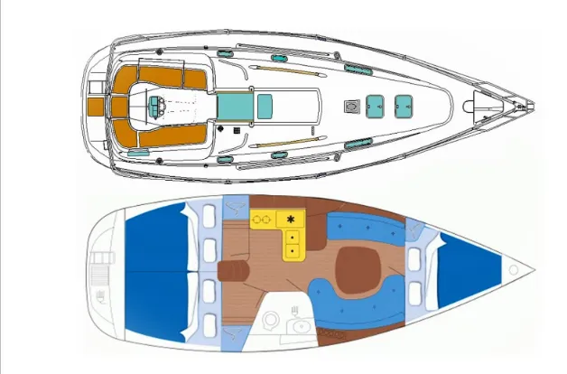 10m Sitges Sailing Yacht Beneteau Oceanis 31 Hire