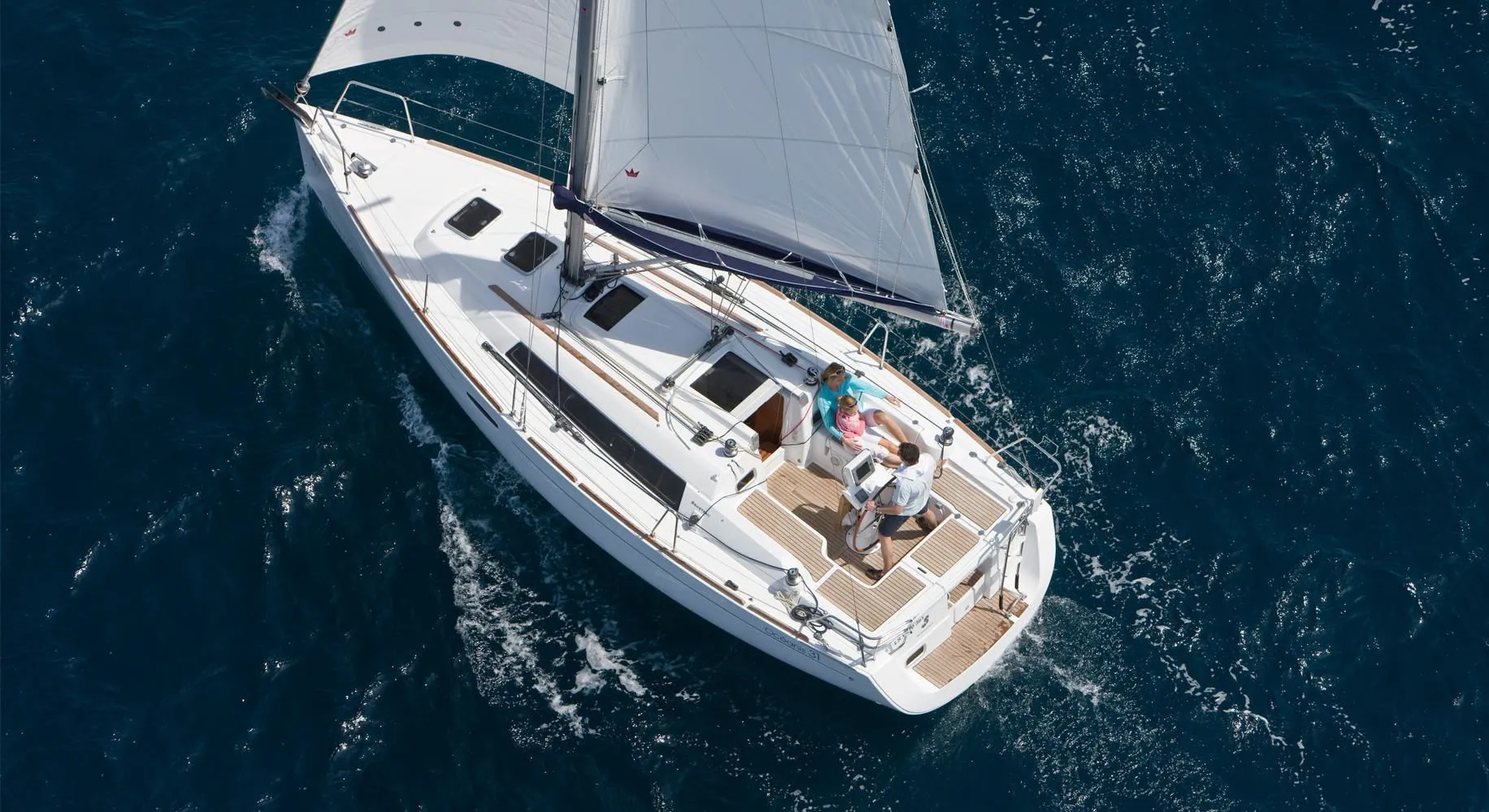 Charter a 9.66m Beneteau Oceanis 31 in La Forêt-Fouesnant