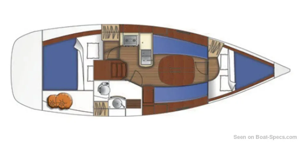 9.7m Isla Canela Beneteau Oceanis 323 Hire