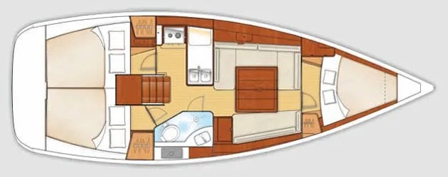 Charter a 10.34m Beneteau Oceanis 34 Sailing Yacht in Cadzand