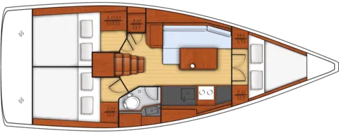 Charter a 10.45m Sailing Yacht Beneteau Oceanis 35 in Torre Grande