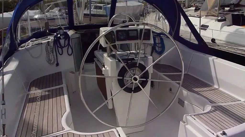Rent a 11m 3 Cabin Sailing Yacht in Cala Jondal