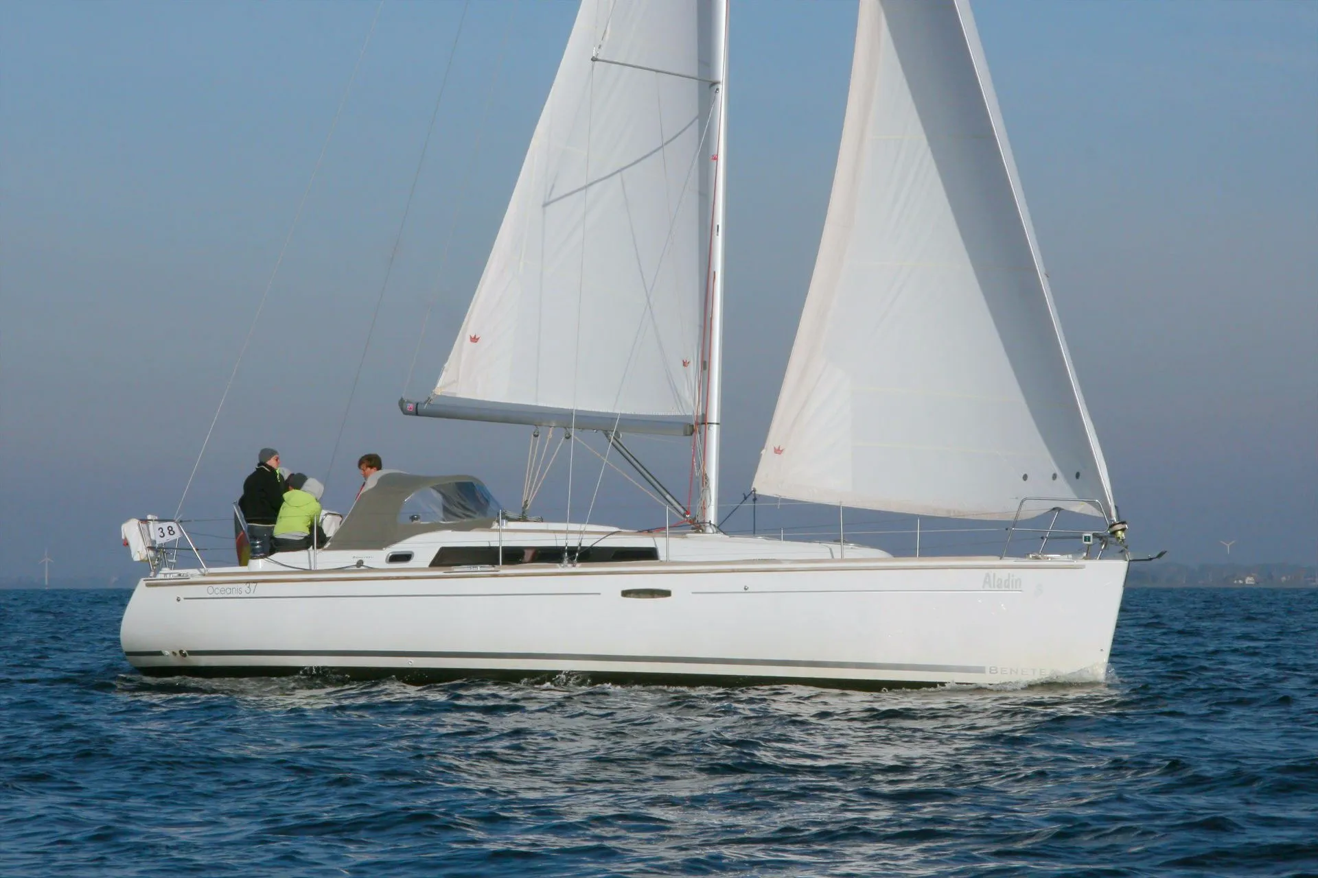 Rent a 11.47m Sailing Yacht Beneteau Oceanis 37 in Barth