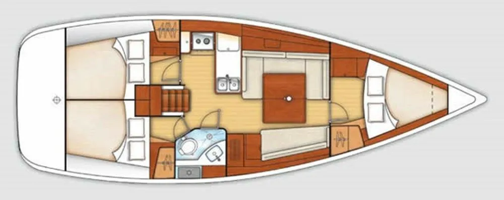 Rent a 11.48m Sailing Yacht in Brest