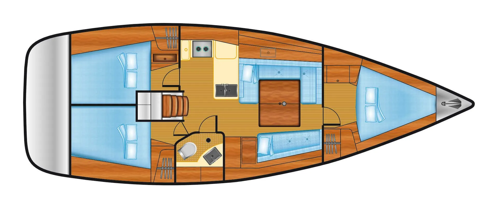Rent a 11.48m Beneteau Oceanis 37 in Heiligenhafen