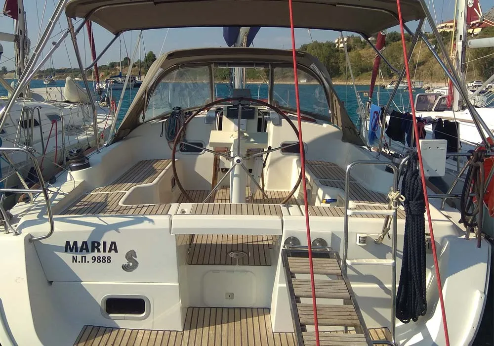 Boat - Explore Paleros on a 11.48m Rental Sailing Yacht Beneteau Oceanis 37