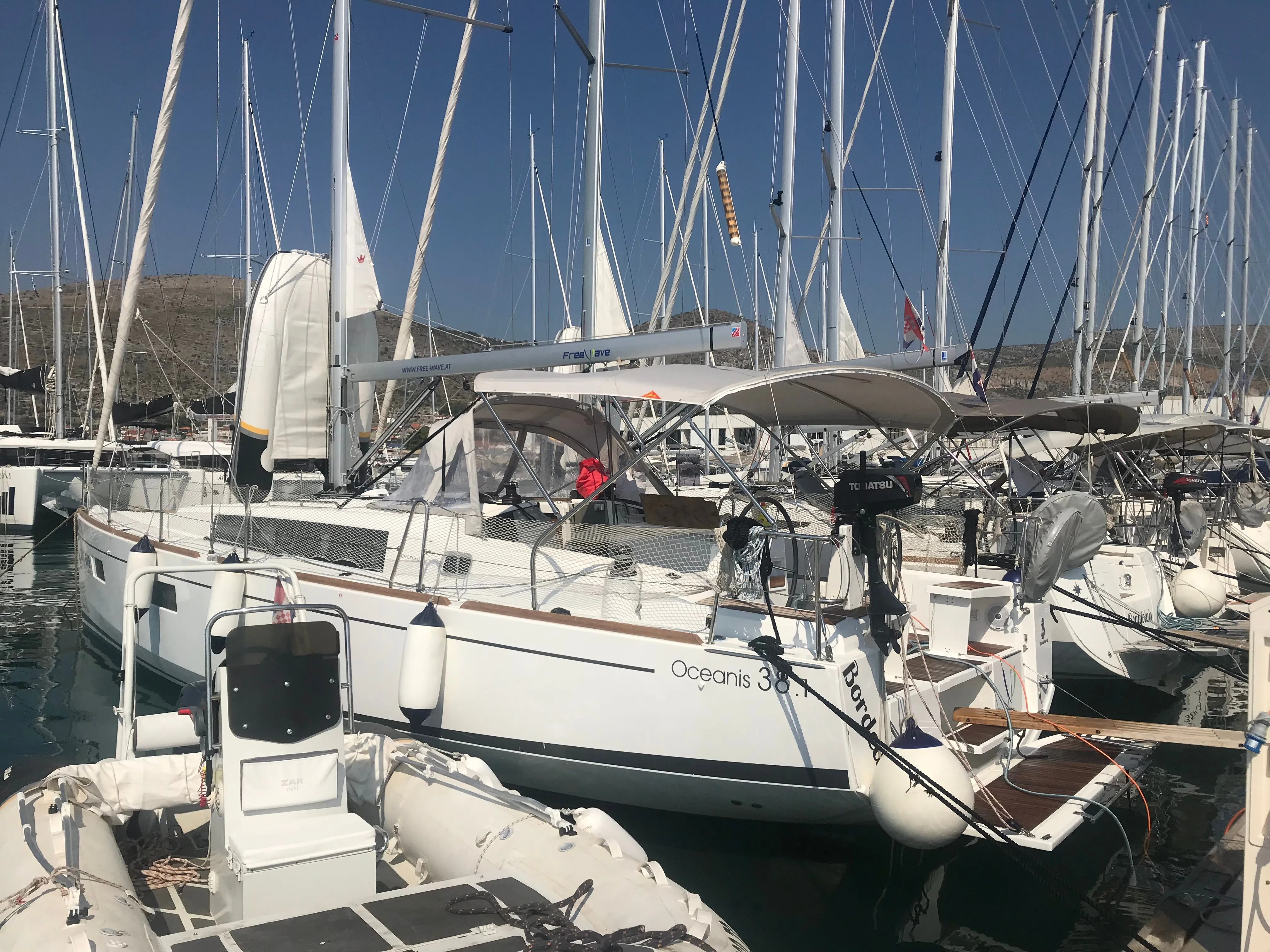 Charter a 11.5m 3 Cabin Sailing Yacht in Trogir