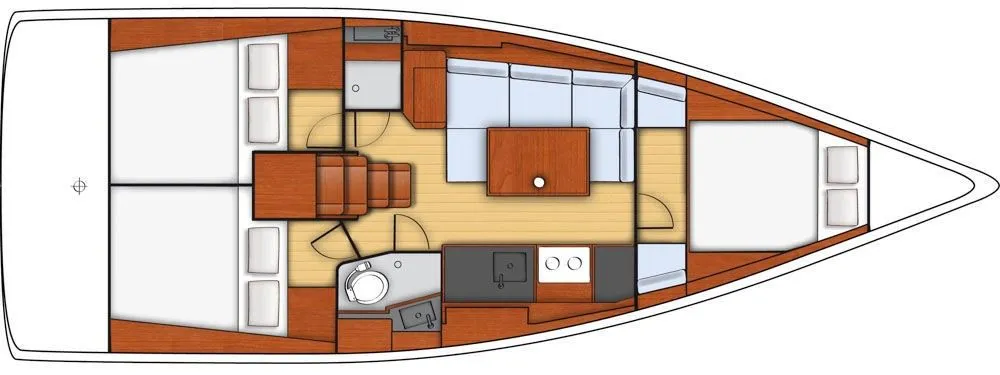 Charter a 11.5m Sailing Yacht in Cannigione