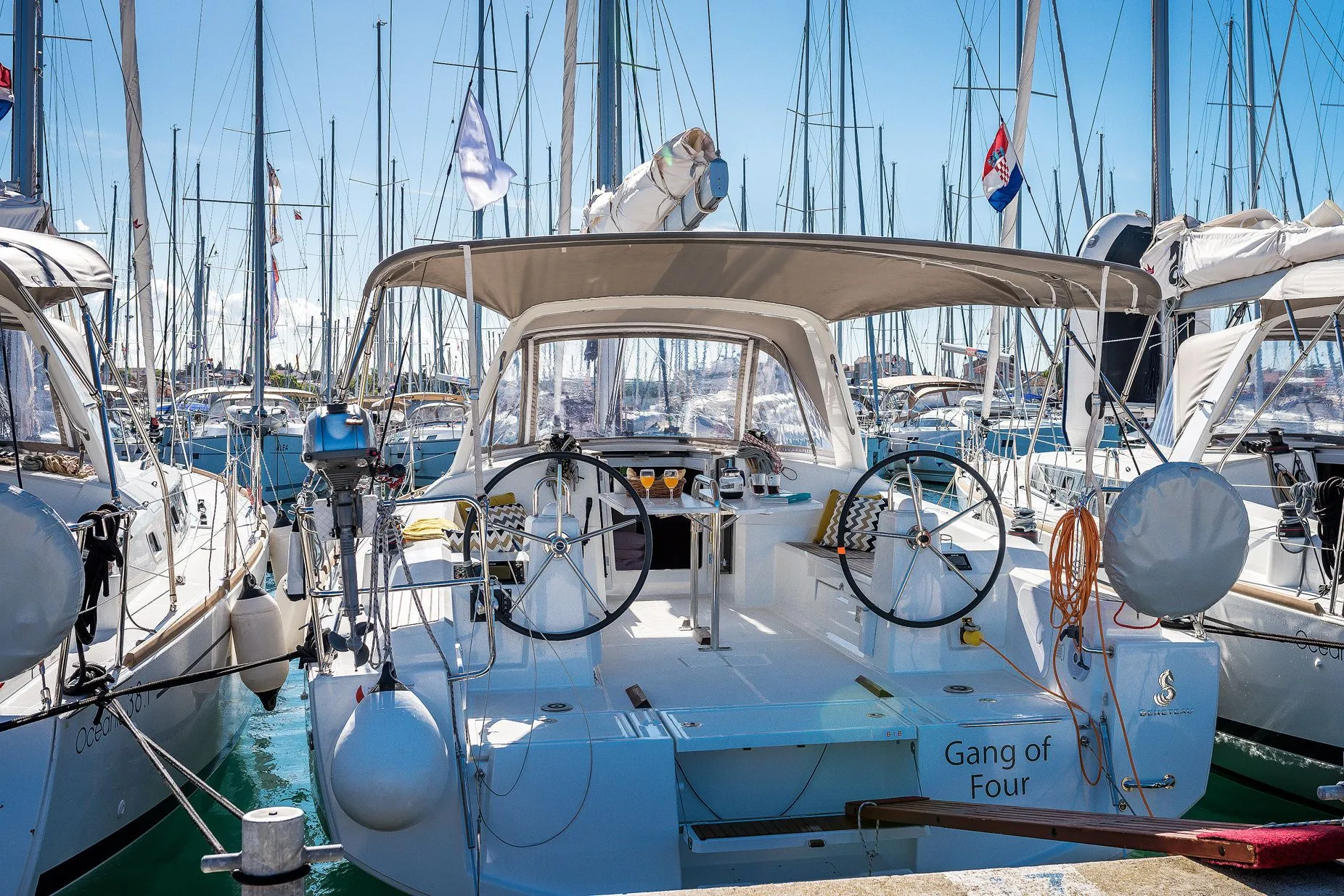 Rent a 11.5m Beneteau Oceanis 38.1 Sailing Yacht in Biograd na Moru