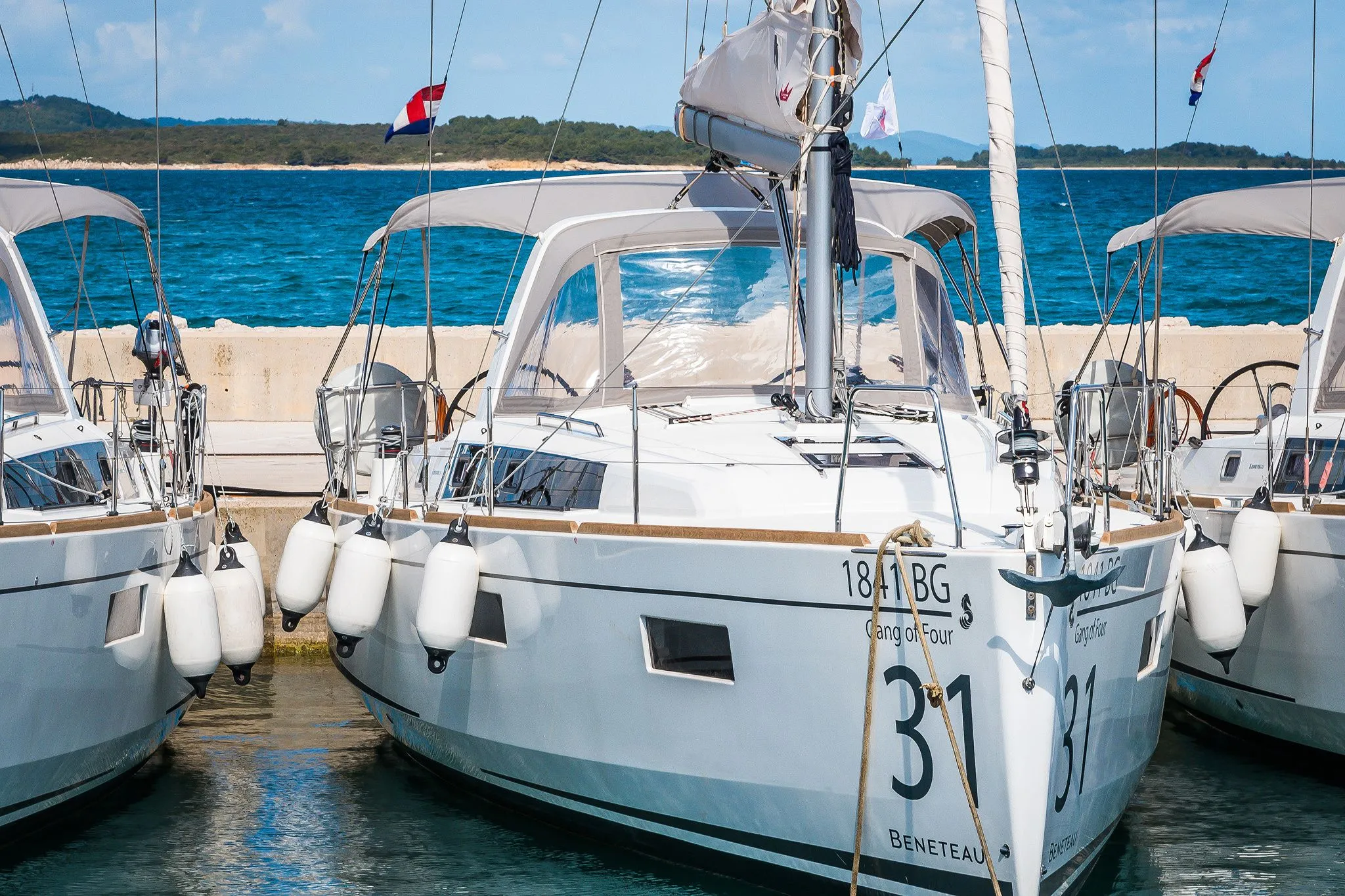 Rent a 11.5m Beneteau Oceanis 38.1 Sailing Yacht in Biograd na Moru