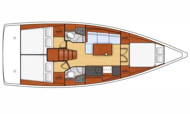 Rent a 11.5m Sailing Yacht in Biograd na Moru