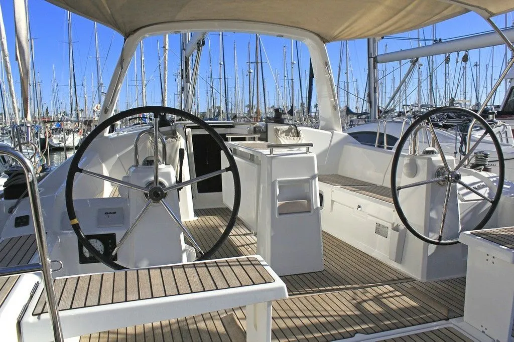 Explore Cambrils on a 11.5m Beneteau Oceanis 38.1 Sailing Yacht Rental