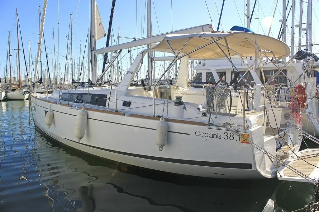 Explore Cambrils on a 11.5m Beneteau Oceanis 38.1 Sailing Yacht Rental