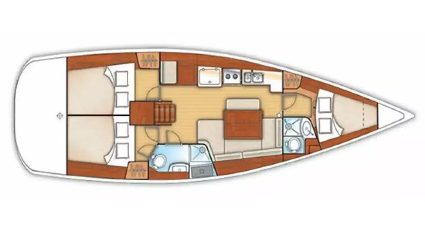 12m Ibiza Town Sailing Yacht Beneteau Oceanis 40 Hire