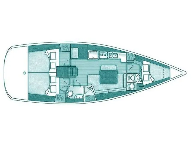 Rent a 11.82m Sailing Yacht in Loutraki