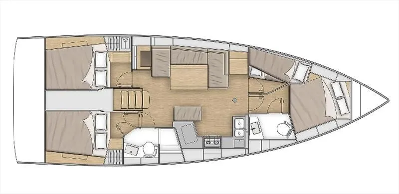 Explore Nikiana on a 12.43m Rental Boat