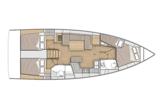Rent a 12.43m Beneteau Oceanis 40.1 in Castiglioncello