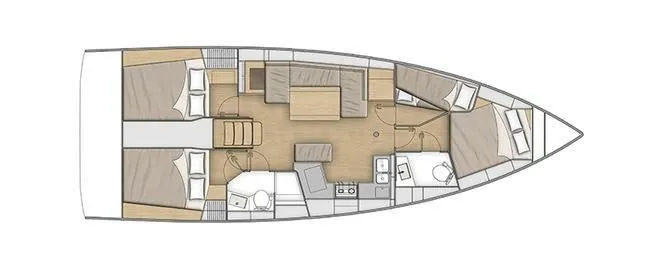 Charter a 12.87m Sailing Yacht in Lagos