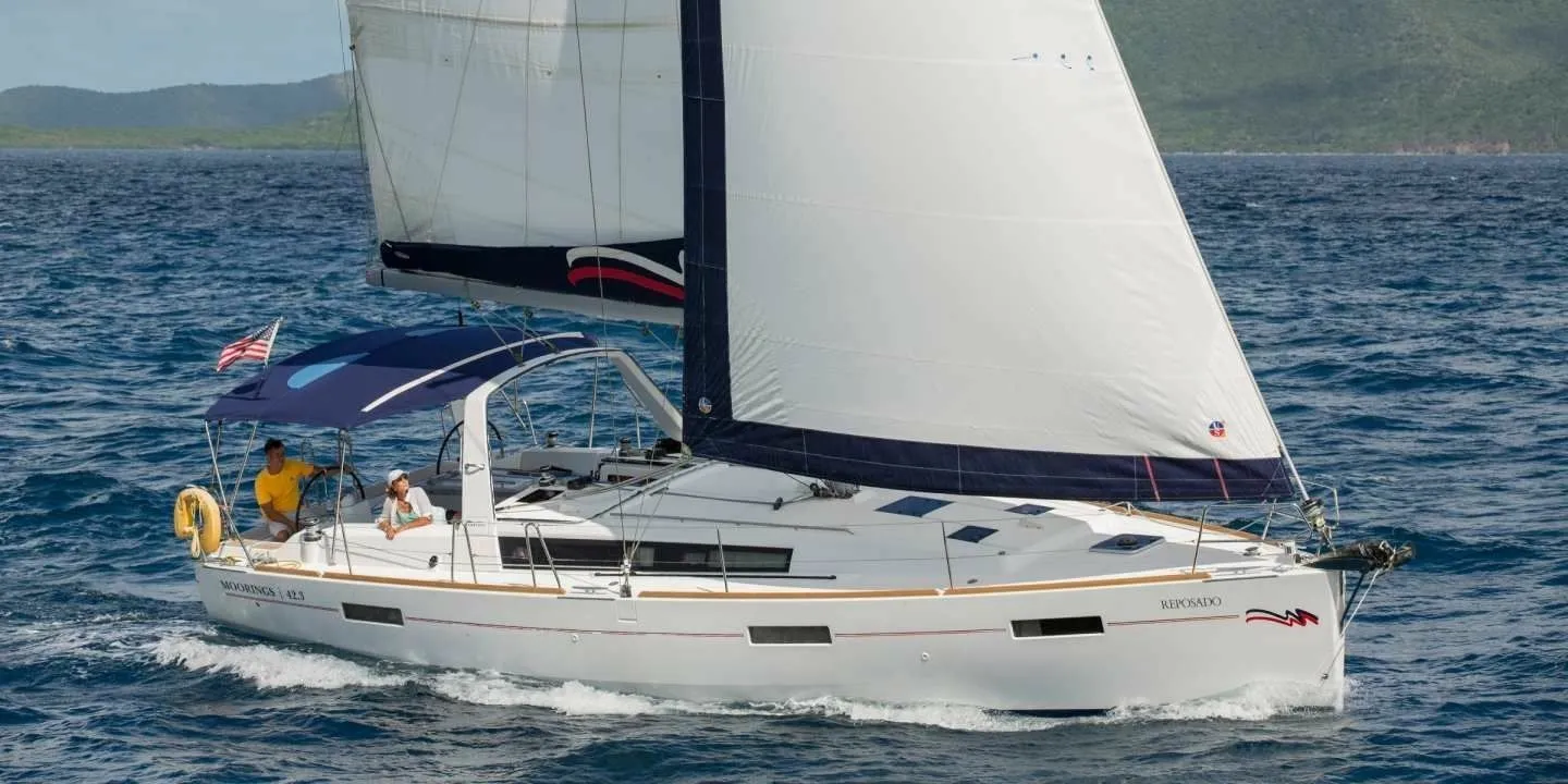Explore Marigot on a 12.87m Rental Beneteau Oceanis 40.1