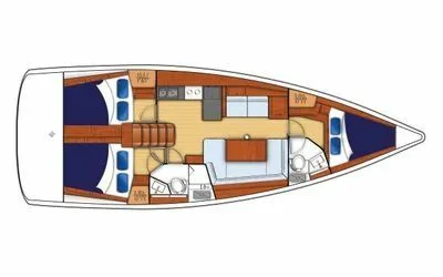 Explore Marigot on a 12.87m Rental Beneteau Oceanis 40.1