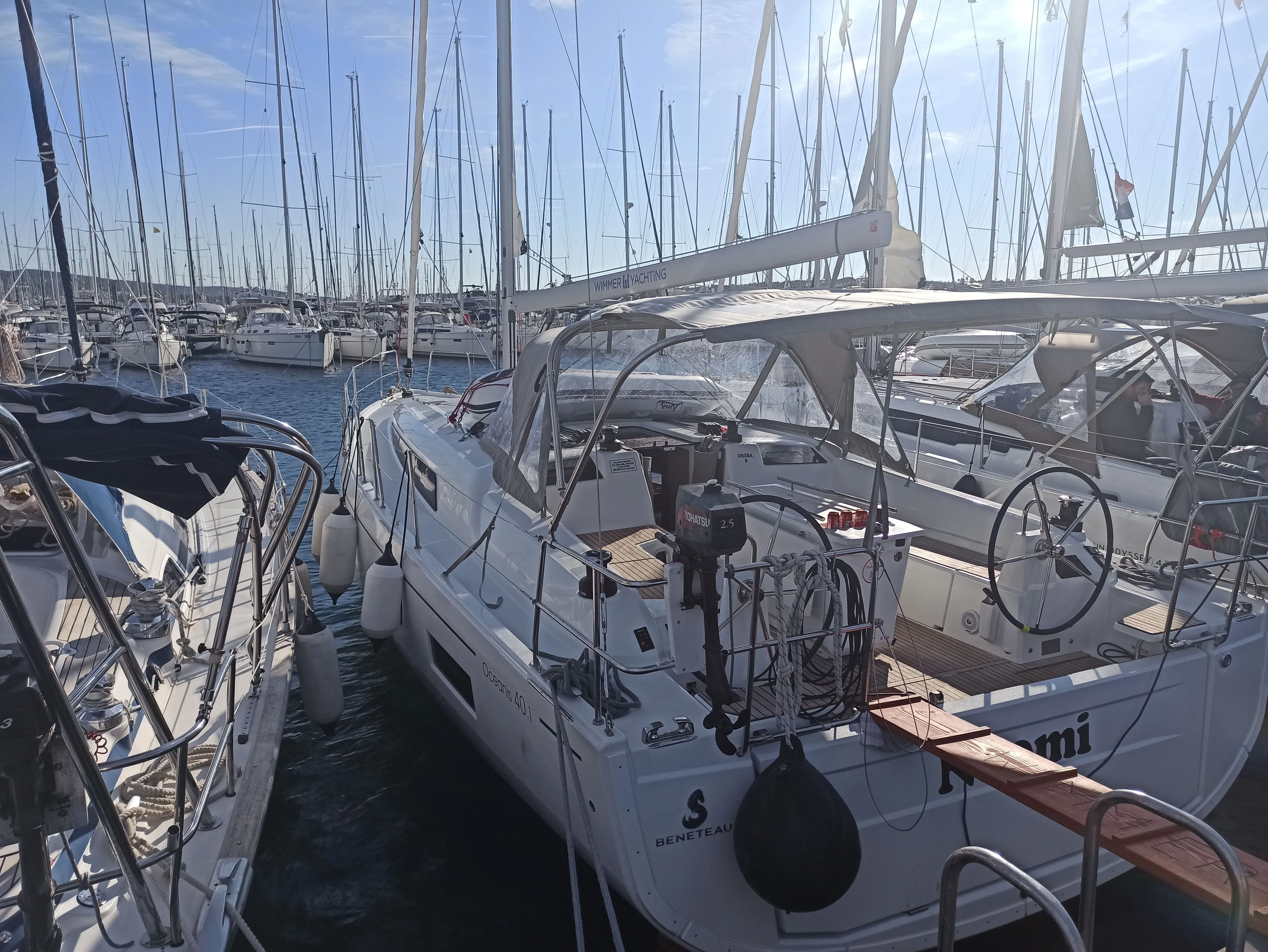 12.87m Primošten Beneteau Oceanis 40.1 Sailing Yacht Hire