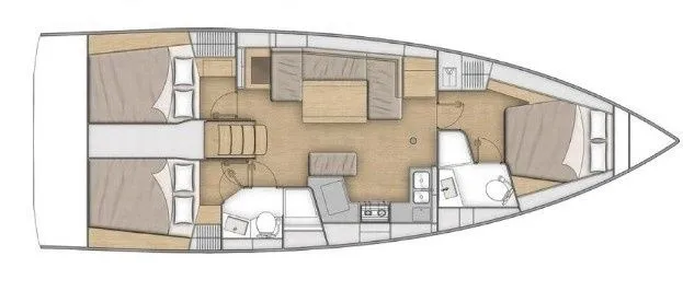 12.87m Primošten Beneteau Oceanis 40.1 Sailing Yacht Hire