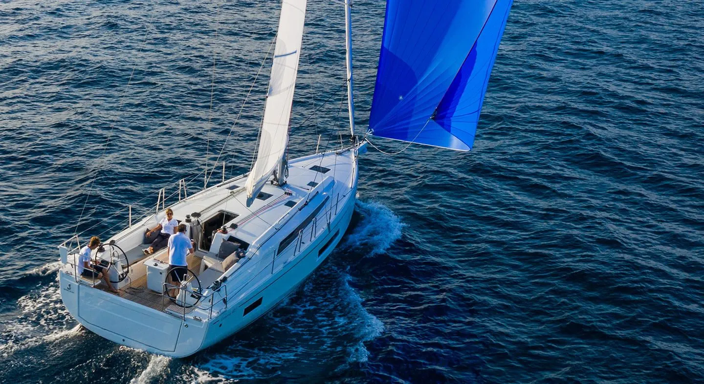 Explore Denia on a 12.87m 4 Cabin Sailing Yacht Rental
