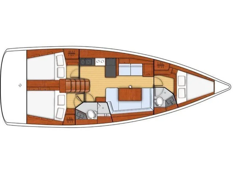 Turgutreis Kiralık Beneteau Oceanis 41.1 12.43m 