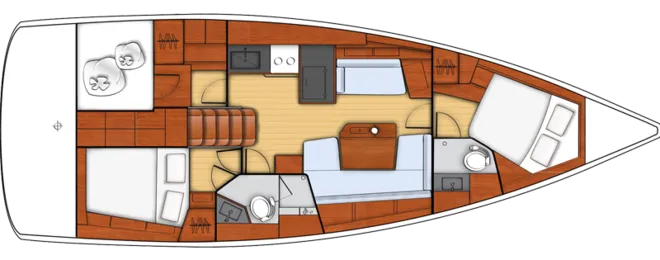 12.43m Parham Town Boat Hire