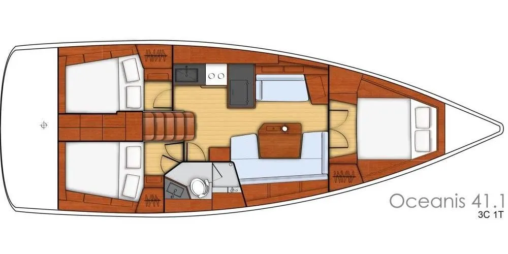 12.43m Bormes-les-Mimosas Boat Hire
