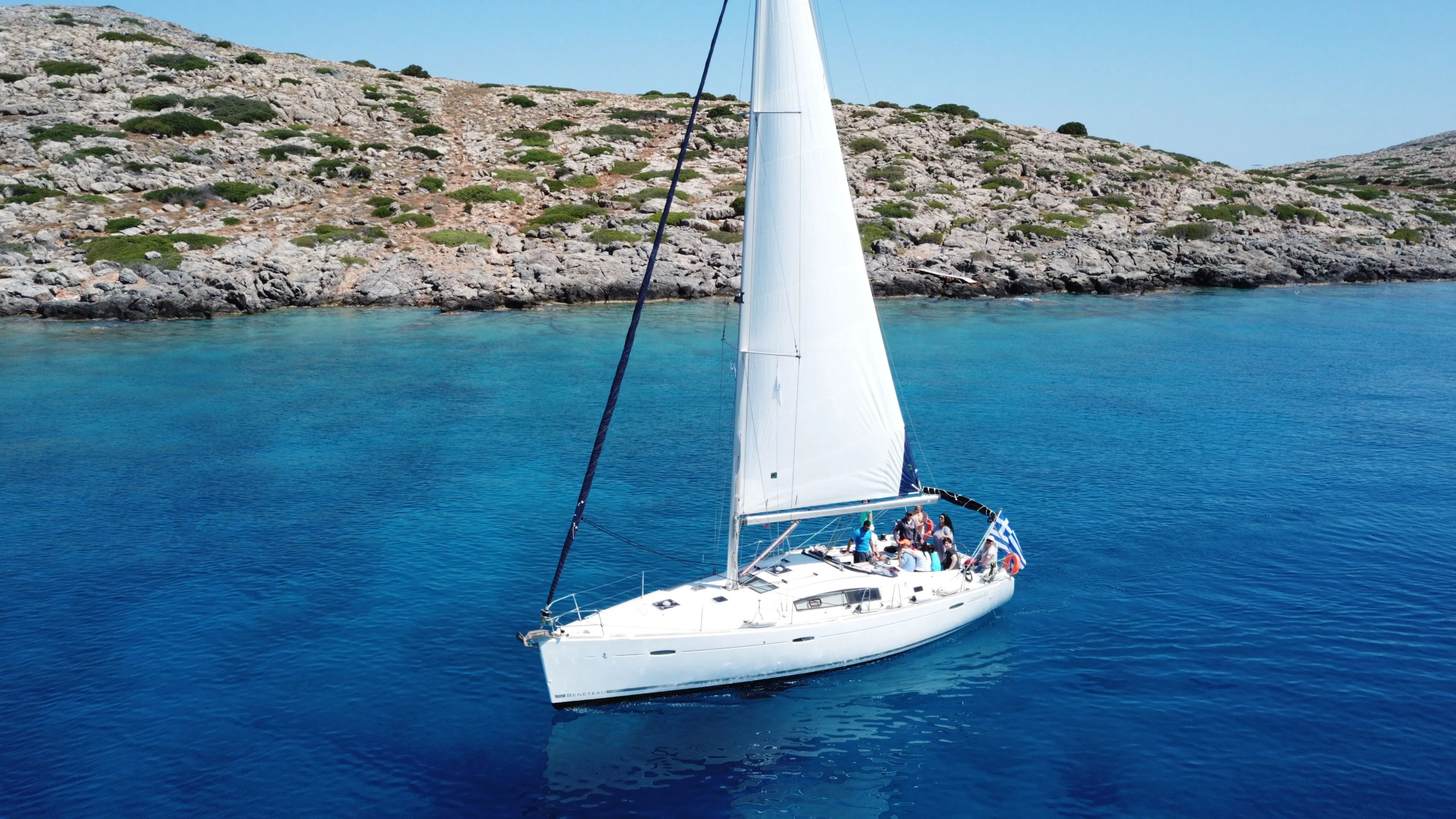 Charter a 13m 4 Cabin Sailing Yacht in Heraklio Town