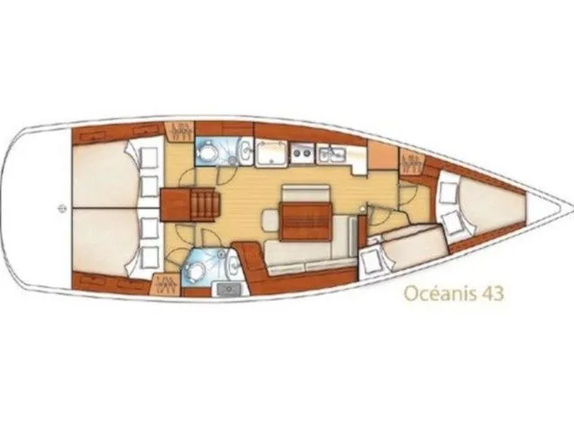 Rent a 13.1m Boat in Nikiana
