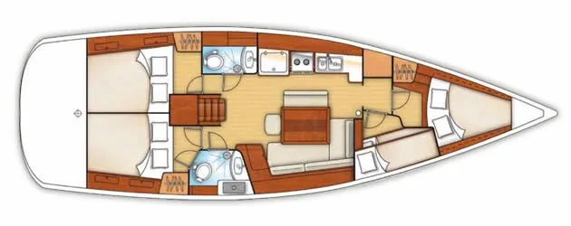 13.1m Santa Cruz de Tenerife Sailing Yacht Hire