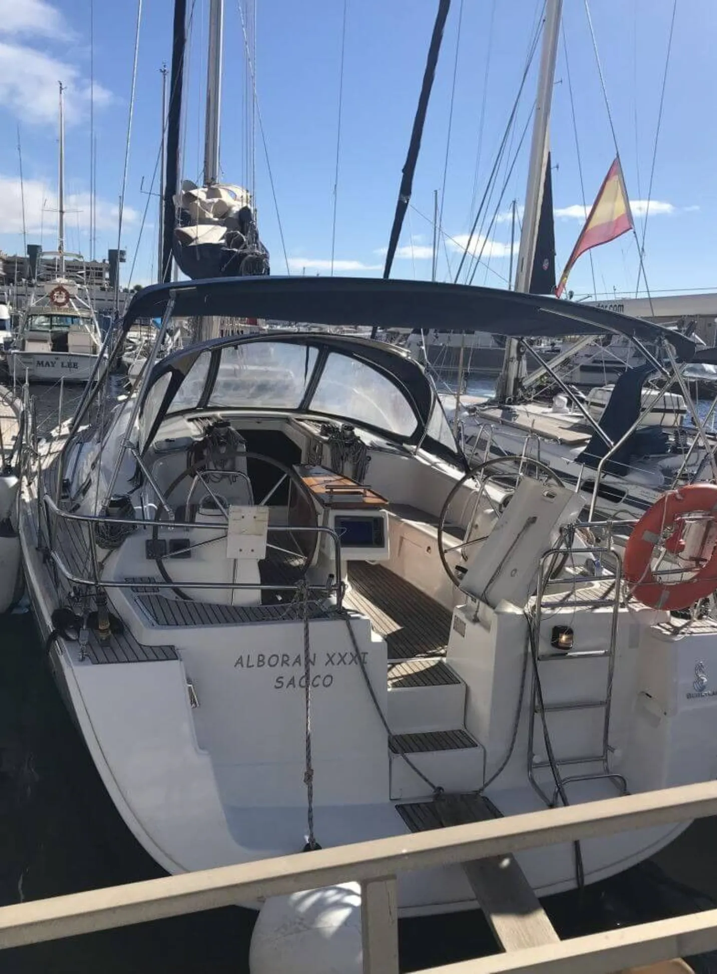 12.75m Palma de Mallorca Beneteau Oceanis 43 Sailing Yacht Hire