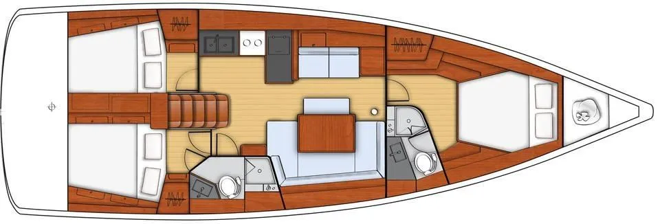 Rent a 13.94m Boat in Jezera