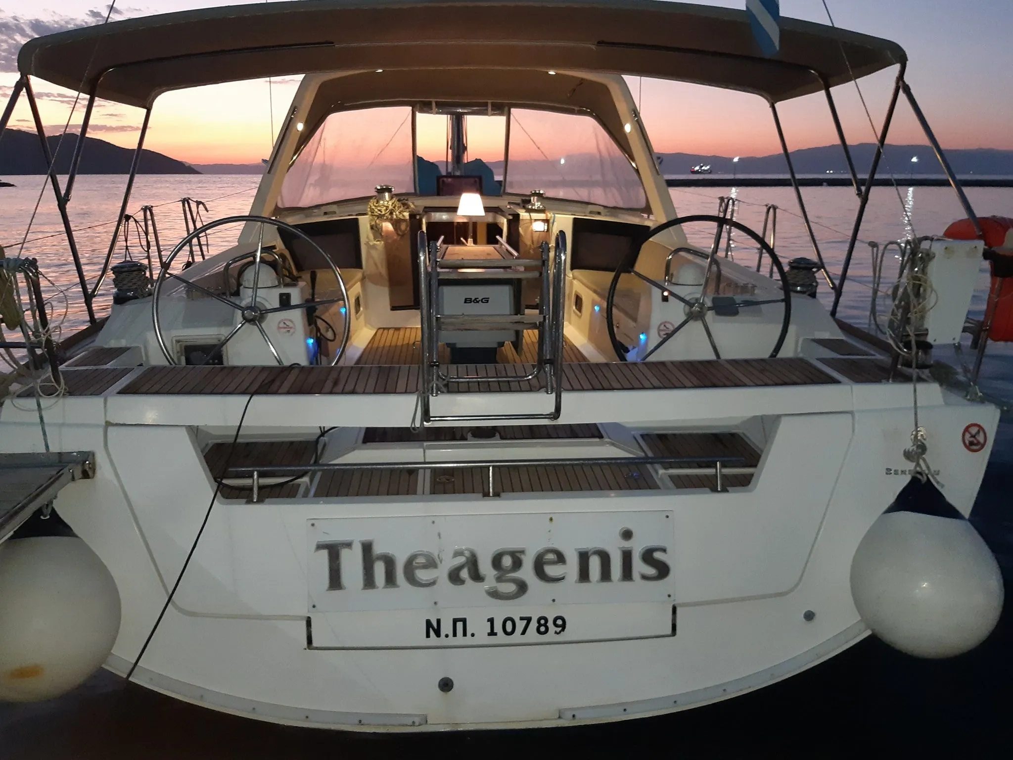 13.85m Limenas Sailing Yacht Hire