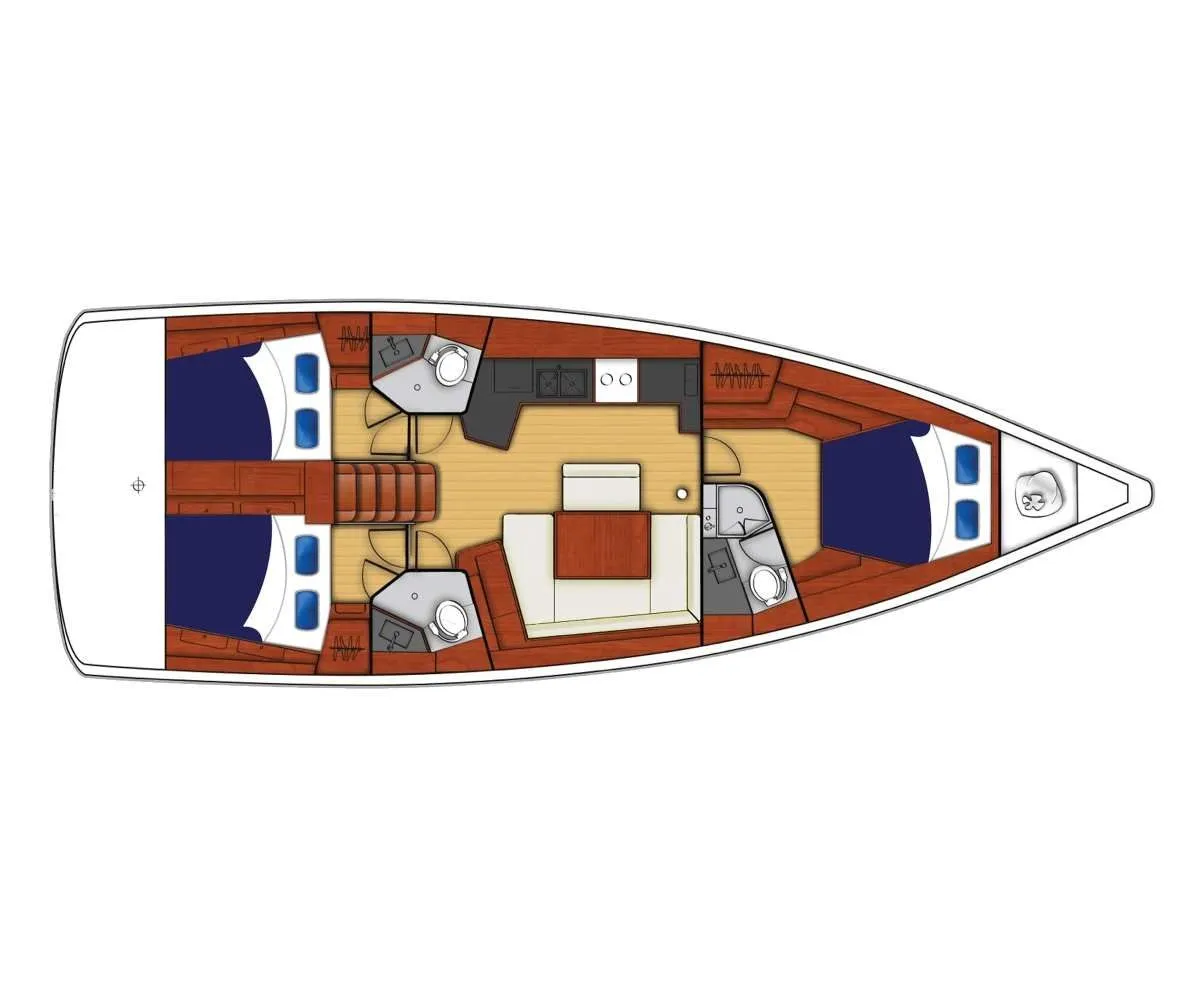 Explore Tortola on a 13.94m Rental Sailing Yacht