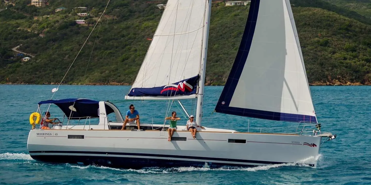 Explore Tortola on a 13.94m Rental Sailing Yacht