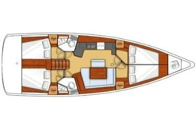 Charter a 13.85m Sailing Yacht Beneteau Oceanis 45 in Largs