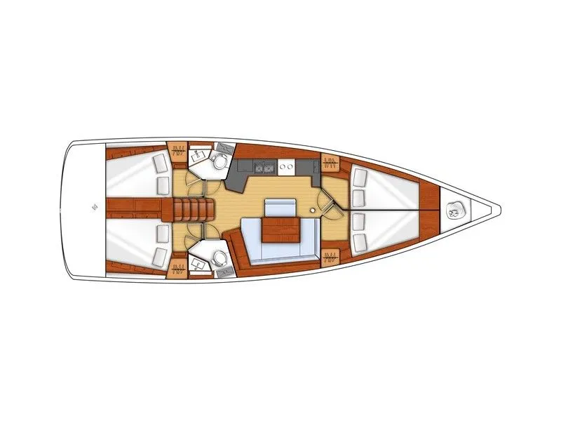 Explore Herceg Novi on a 13.85m Beneteau Oceanis 45 Sailing Yacht Rental