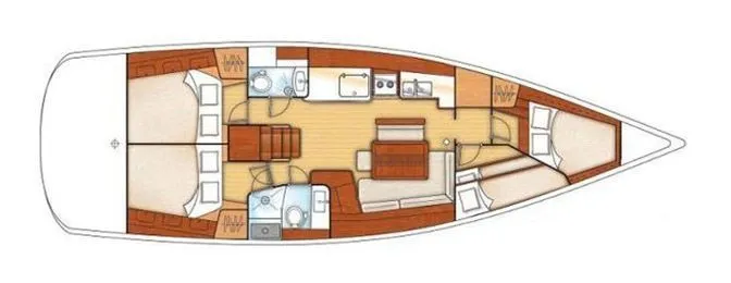 Sifnos 46.1 Charter Boat - 2