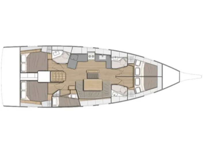 Rent a 14.9m Beneteau Oceanis 46.1 Sailing Yacht in Volos