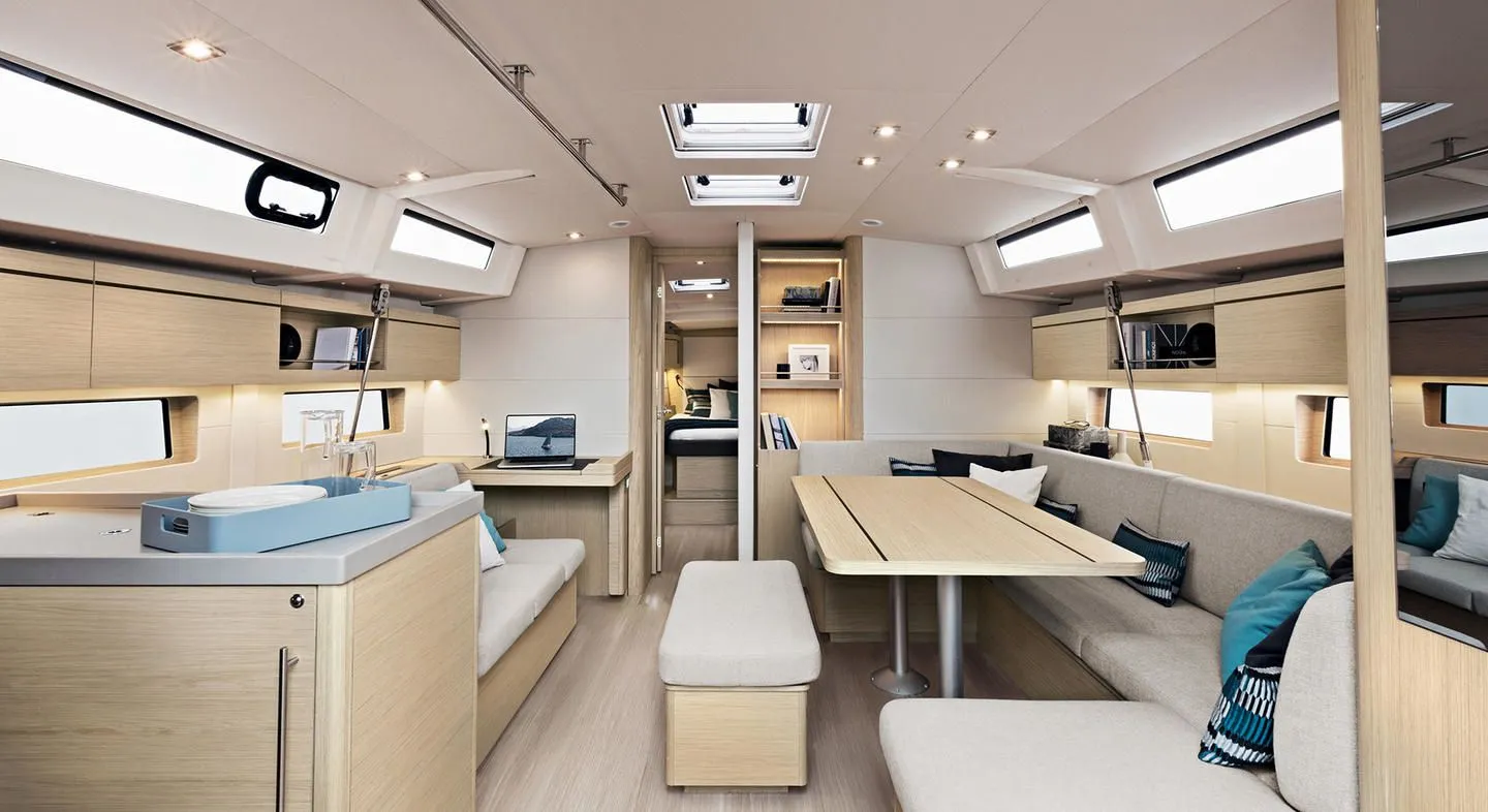 Rent a 14.6m Sailing Yacht Beneteau Oceanis 46.1 in Oyster Pond