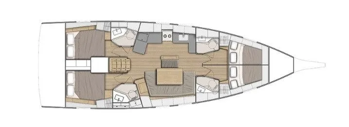 Rent a 14.6m Beneteau Oceanis 46.1 Sailing Yacht in Trapani