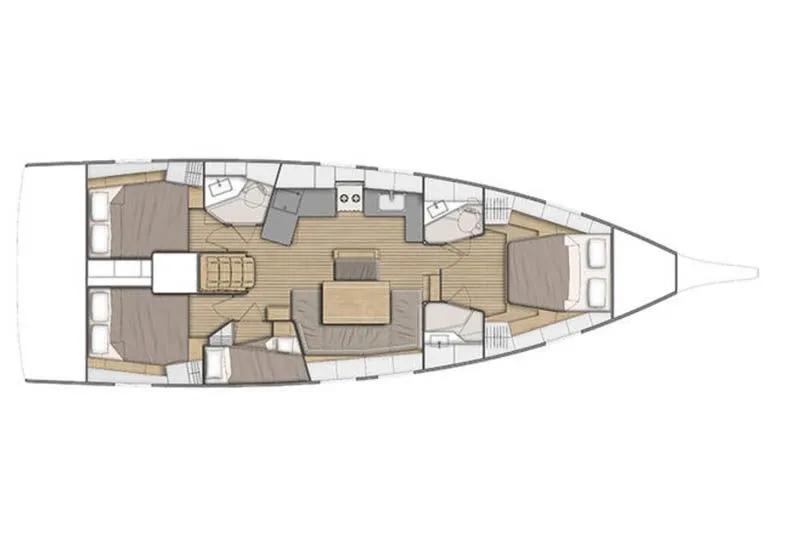 Explore Elliniko on a 14.6m 4 Cabin Sailing Yacht Rental