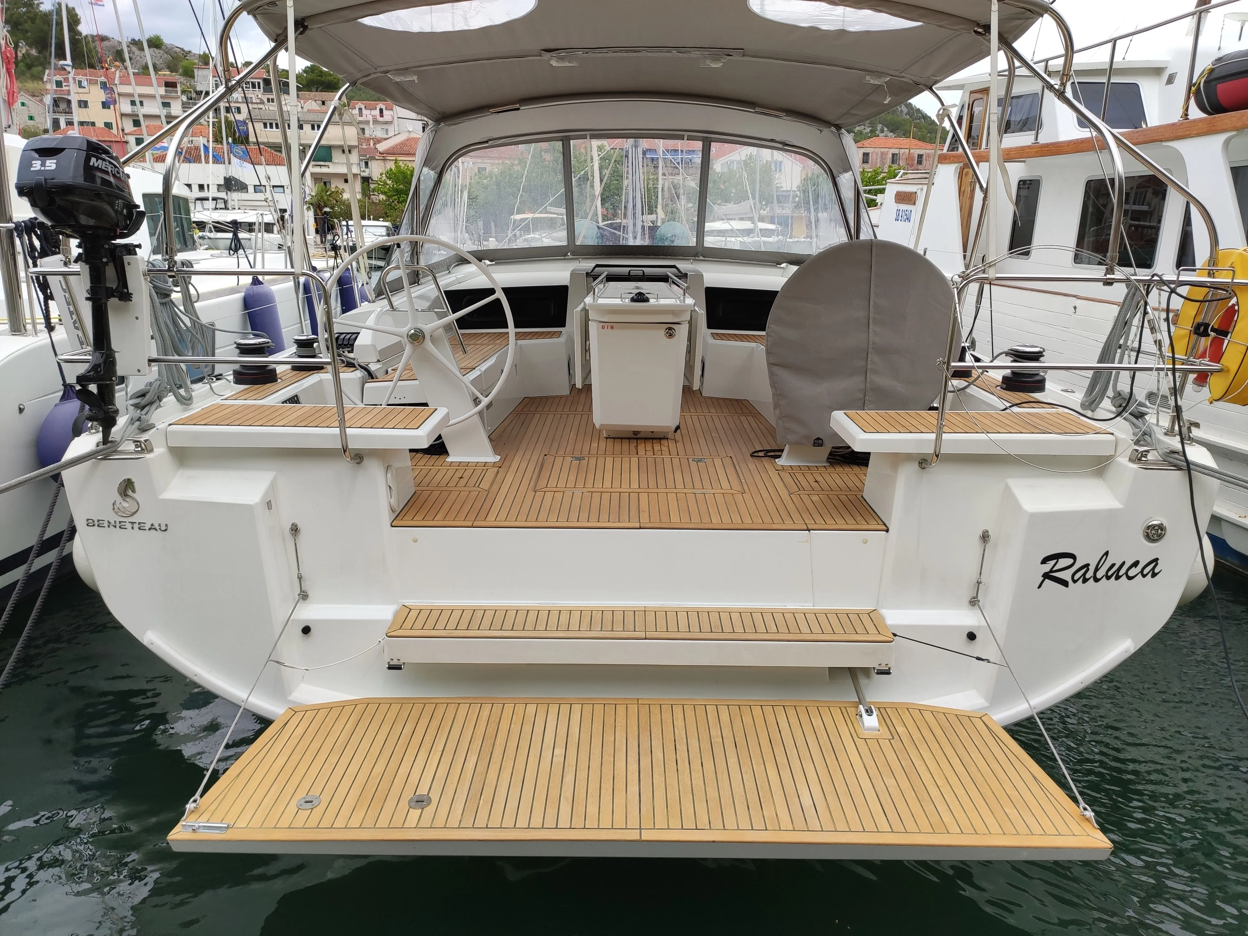 Explore Skradin on a 14.6m Rental Beneteau Oceanis 46.1