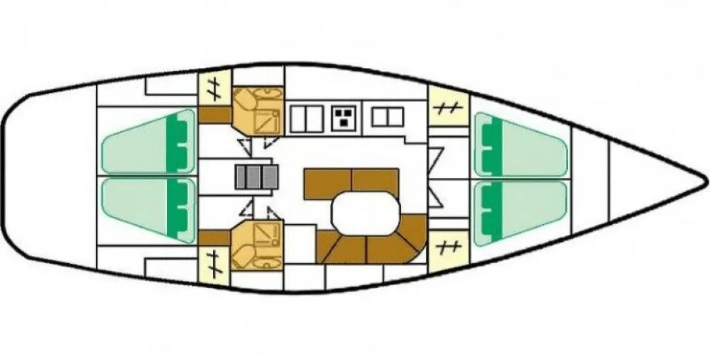 Charter a 14m Sailing Yacht in La Forêt-Fouesnant
