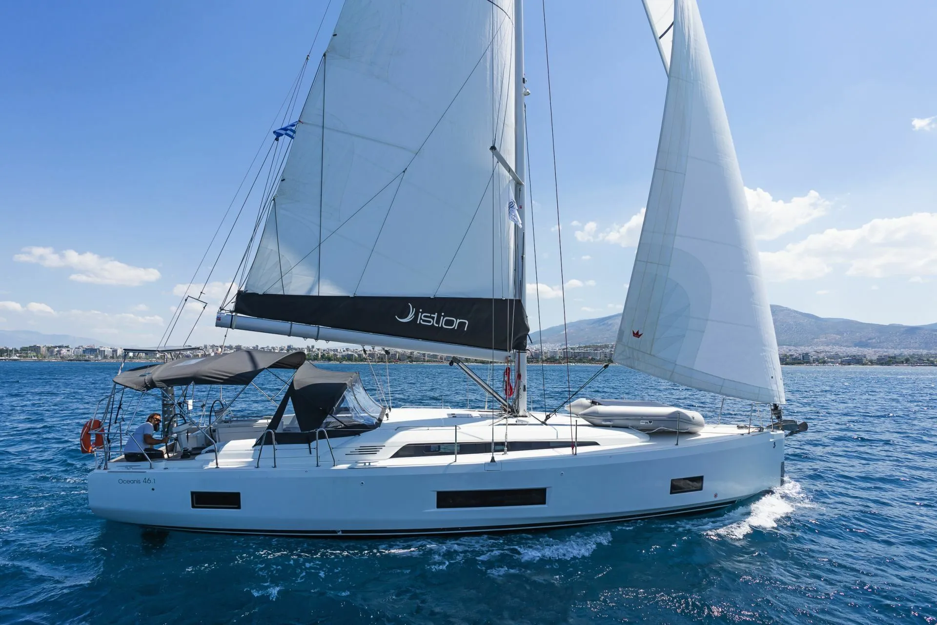14.6m Rhodes Town 5 Cabin Sailing Yacht Hire