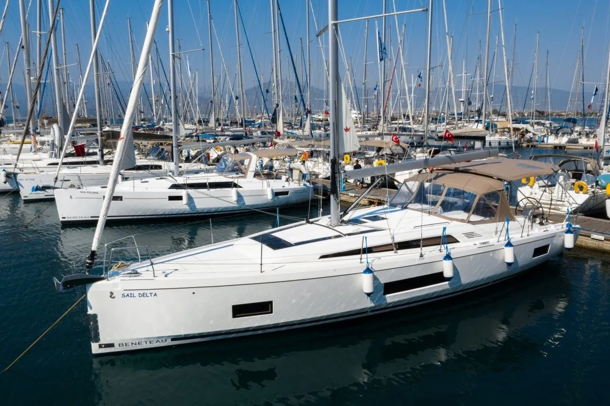 Explore Orhaniye on a 14.6m Beneteau Oceanis 46.1 Sailing Yacht Rental